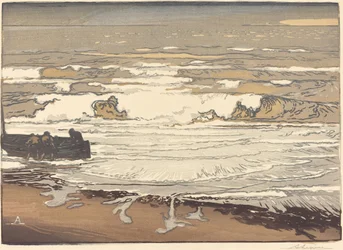 Unfurled Waves, Flood of September, 1901