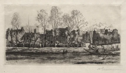 Amiens, the Banks of the Somme