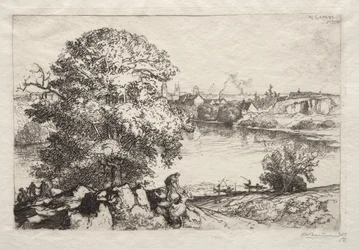 Angers: The St. Nicolas Pond