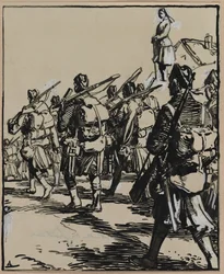 Battle of the Frontiers: Group of British Soldiers