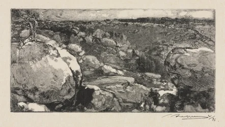 Fontainebleau Forest: The Cirque of Long-Rocher