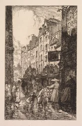 La Bièvre, Les Gobelins, Saint-Séverin: The Saint-Séverin Quarter: Rue des Prêtres Saint-Séverin