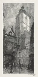Rouen Illustrated: The Gros Horloge
