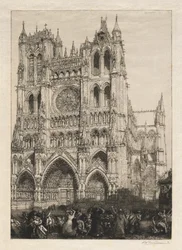 Amiens Cathedral, Inventory Day, 1887