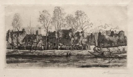 Amiens, the Banks of the Somme, 1907