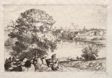 Angers: The St. Nicolas Pond