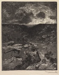 Fontainebleau Forest: Franchard Valley, 1890
