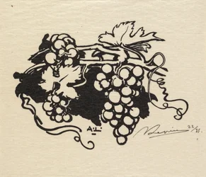 Fontainebleau Forest: Tailpiece, Grapes