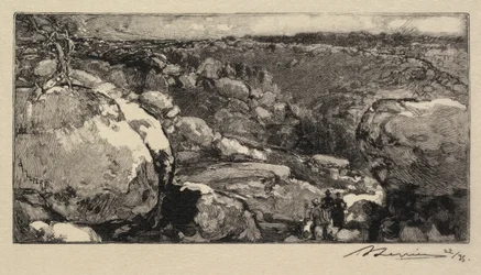 Fontainebleau Forest: The Cirque of Long-Rocher