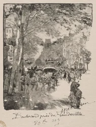 The Boulevard near the Vaudeville
