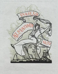 Paris Almanac, 1897: Back Cover