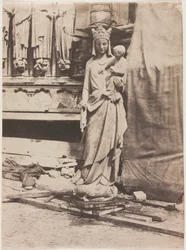 Statue of the Virgin, Notre Dame de Paris