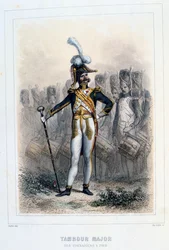 Drum Major of the Grenadiers-à-Pied, 1859