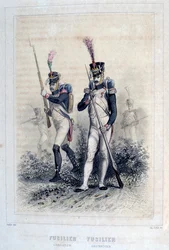 Fusilier Grenadier and Fusilier Chasseurs, 1859