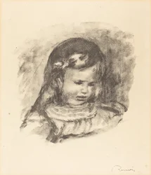 Claude Renoir, with Lowered Head