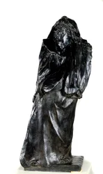 Monument of Honore de Balzac Before last study