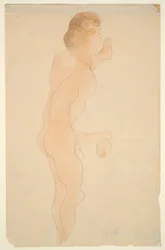 Nude Standing, Side and Back