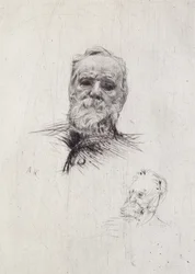 Portrait of Victor Hugo (1802-85)
