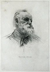 Portrait of Victor Hugo