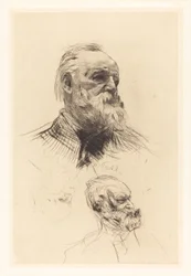 Victor Hugo, Three-Quarter View