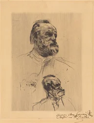 Victor Hugo, Three-Quarter View