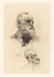 Victor Hugo, De Trois Quarts, 1884