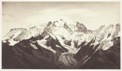 Savoie 46, Mont-Blanc, View from Mont-Joli