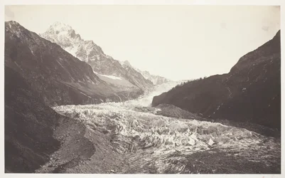 The Needle and the Argentières Glacier