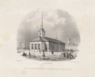 View of the first St. Isaac