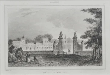 View of the Wilanów Palace