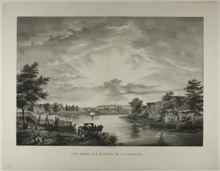 View Taken from the Pools of the Presnia