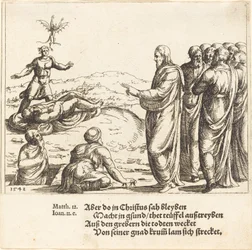 Christ Heals a Blind and Dumb Demoniac, 1548