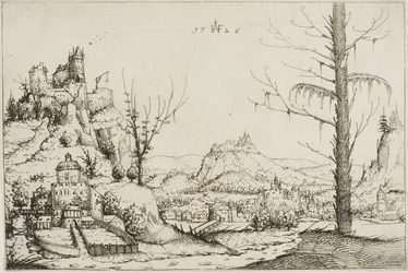 Landscape with a Fortress on a Hill