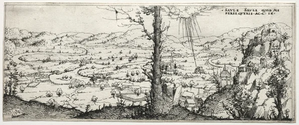 Landscape with the Conversion of Saulus
