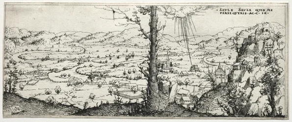 Landscape with the Conversion of Saulus