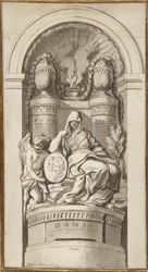 Study for a Funerary Monument, 1750