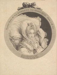 Portrait of La Baronne de Rebecque, 1780