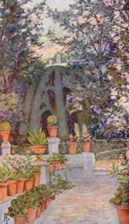 In the Garden of the Generalife, Granada
