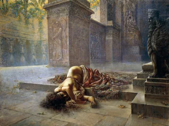 Semiramis Dying on Nino