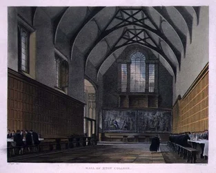 Hall of Eton College (from 