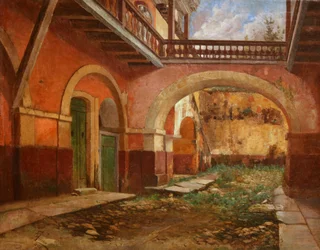 Courtyard of the 