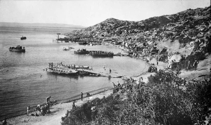 View of Anzac Cove, Gallipoli, 1915