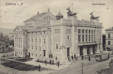 Theatre, Gablonz an der Neisse, Austria