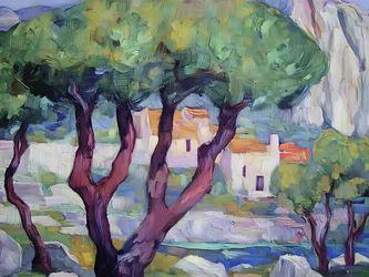 Mediterranean Village View