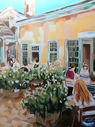 Summer Cafe Patio