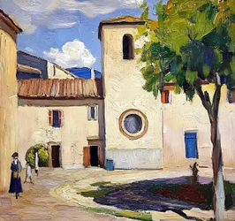 Sunny Village Square