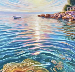 Vibrant Water Reflections