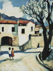 Village Children Stroll
