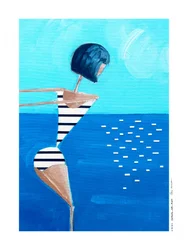 Diving Woman