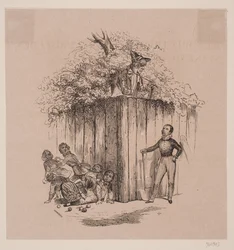Children Stealing Apples